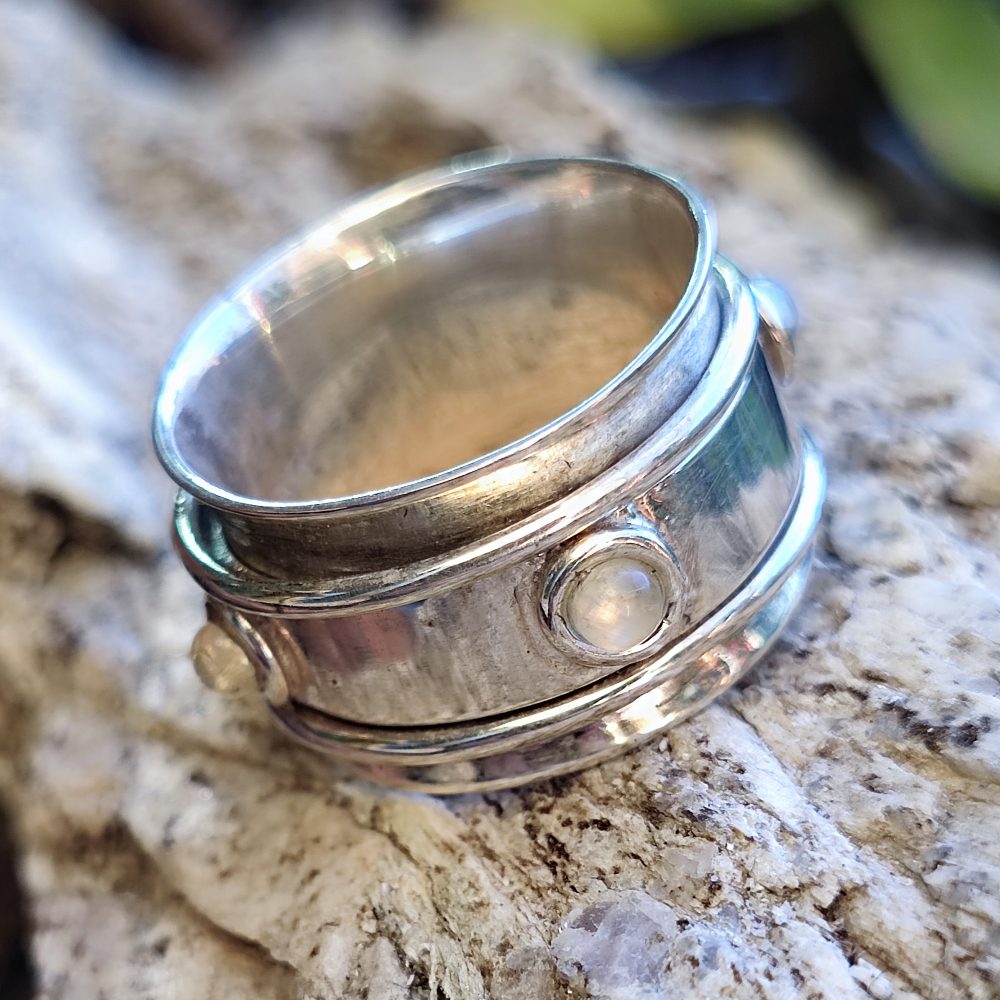 Anello in pietra naturale di agata | AMetis® Gioielli Anello in pietra naturale di agata | AMetis® Gioielli