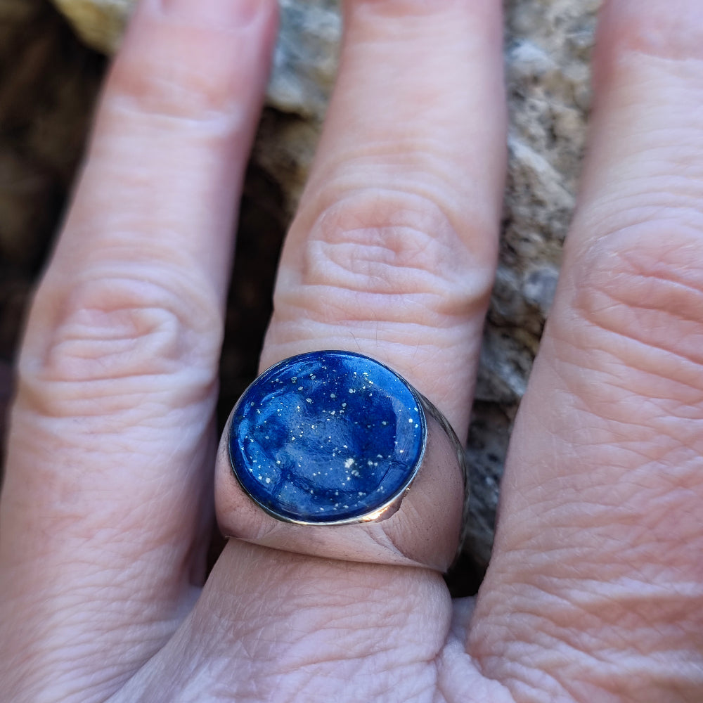 Les Trésors De Lily - anello argento 'déesse opale' bianco - [ g8696