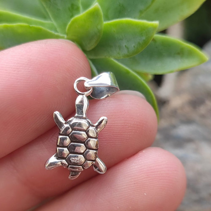Ciondolo in argento 925 con tartaruga - TORTUGA