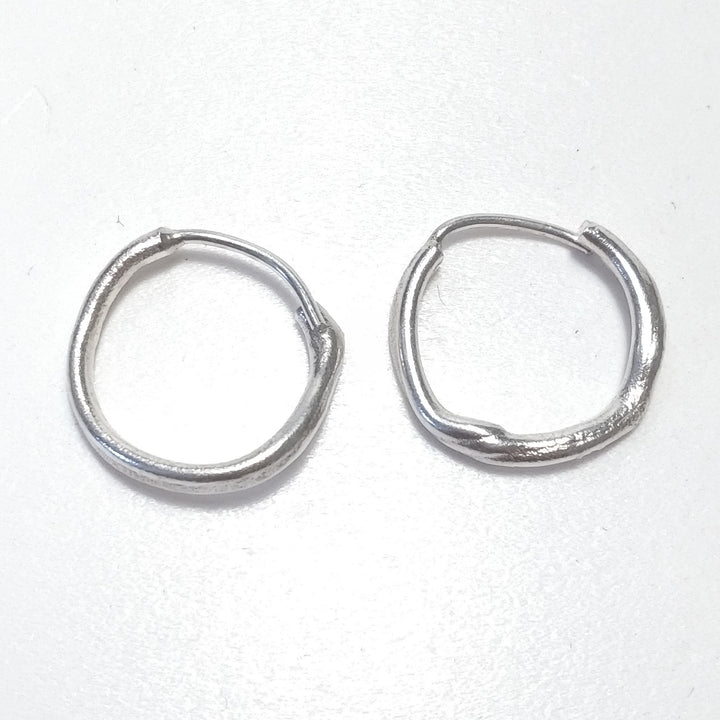 Il cerchio della vita - l'orecchino | ORECCHINI fatti a mano in argento