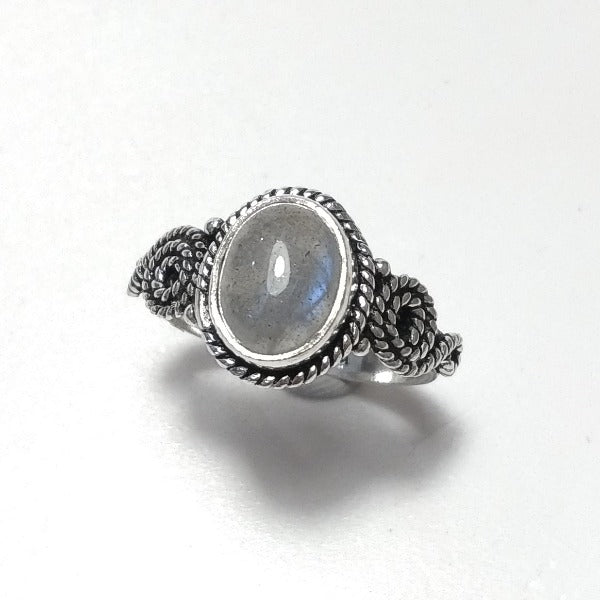 HAIMA RING handgefertigt in 925er Silber mit Labradorit, Granat, Türkis | SCHMUCK MIT STEINEN