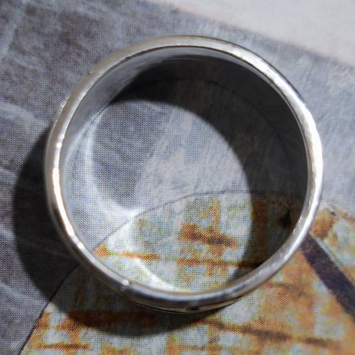 Handgefertigter OM-Ring aus 925er Silber - SHIRDI