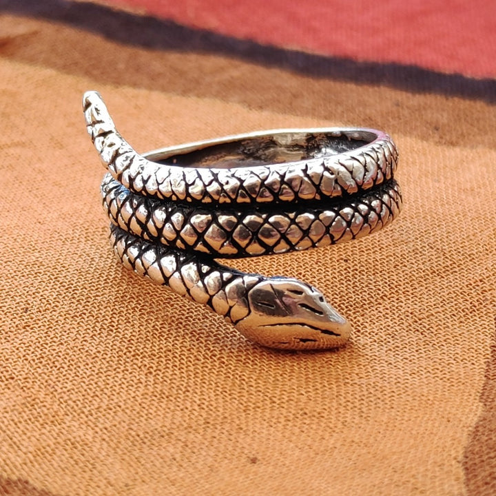 Schlangenring aus 925er Silber TUNIT