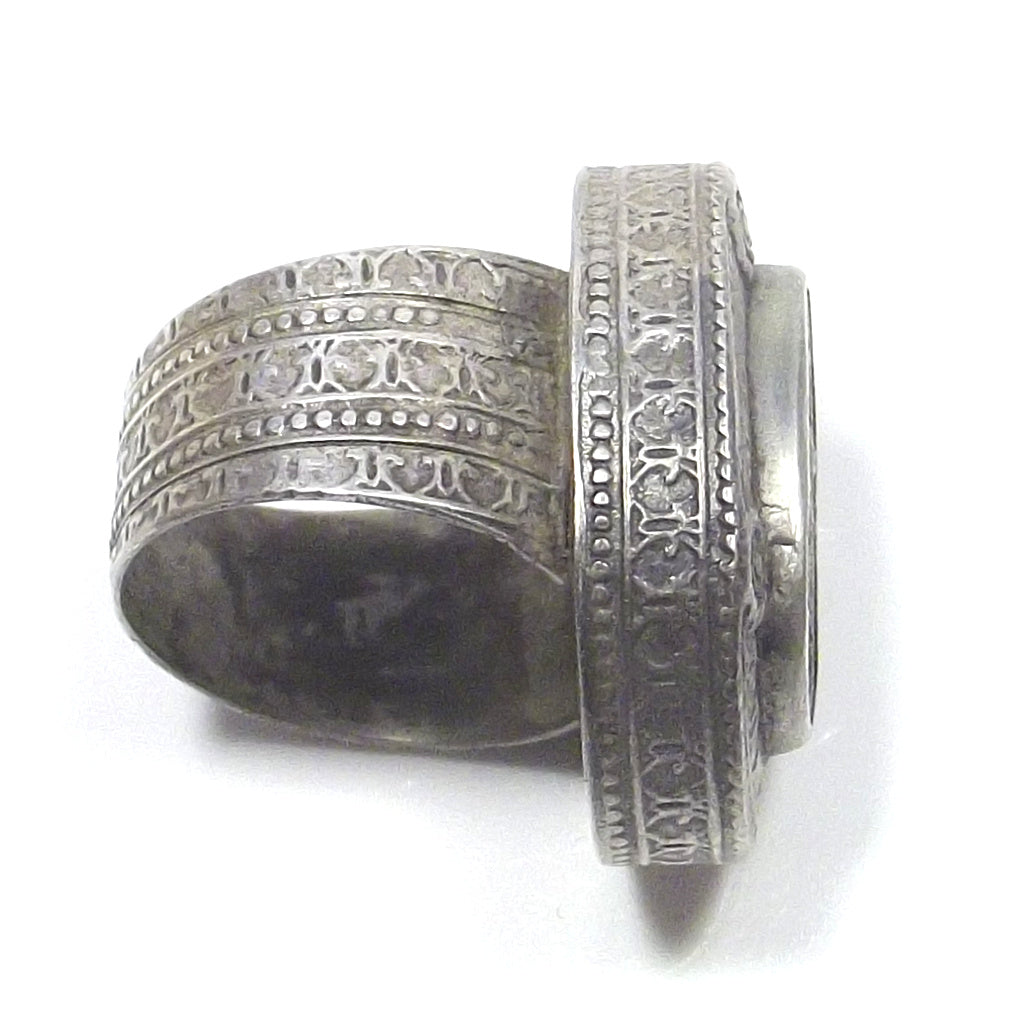 Antiker afghanischer Silberring - ETHNIC - VINTAGE