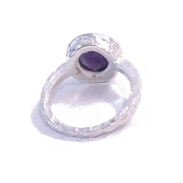 BAGHYA Ring in 925er Silber handgefertigter RING mit Stein | RINGE handgefertigt