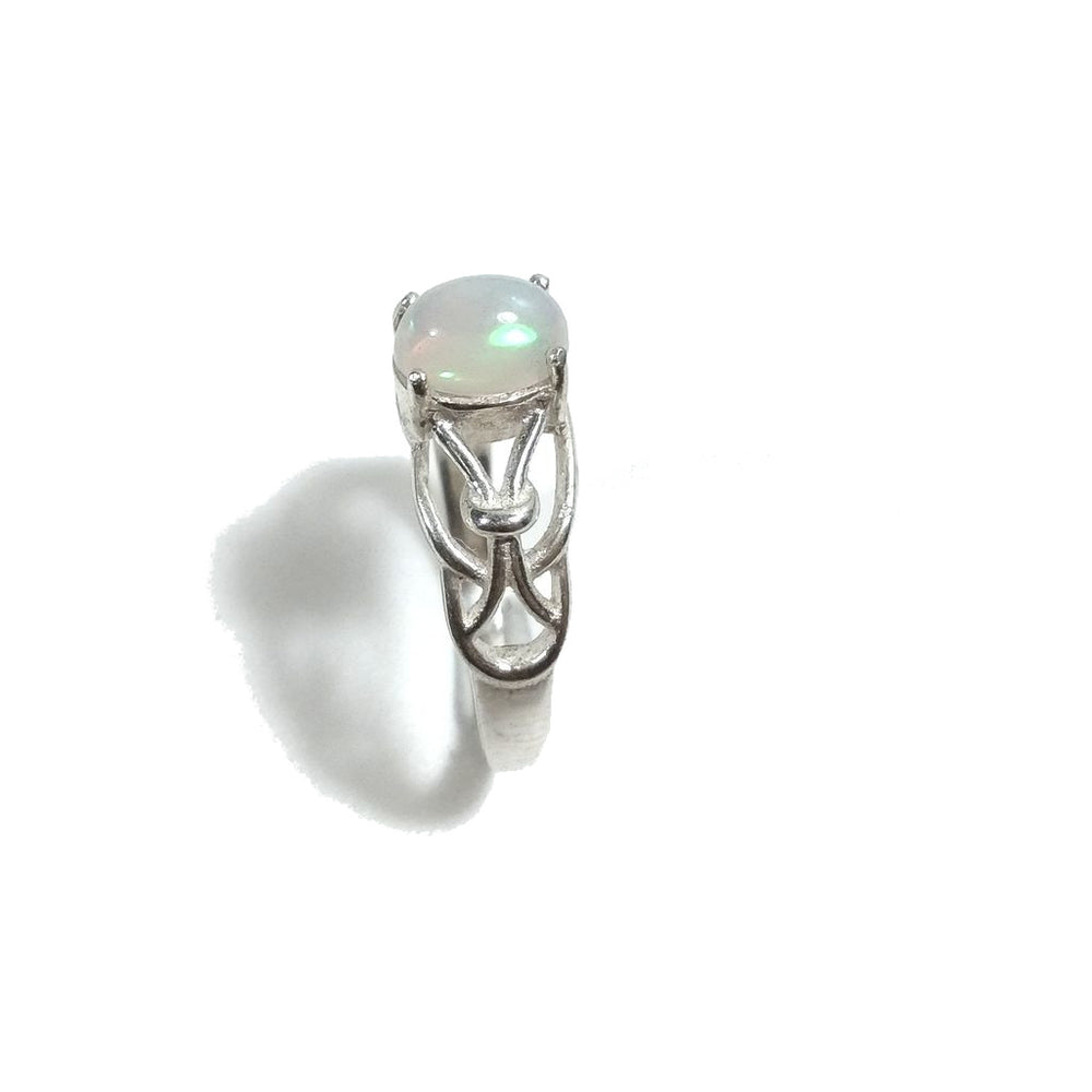 925er Silber Steinring mit Opal | SILBERRINGE