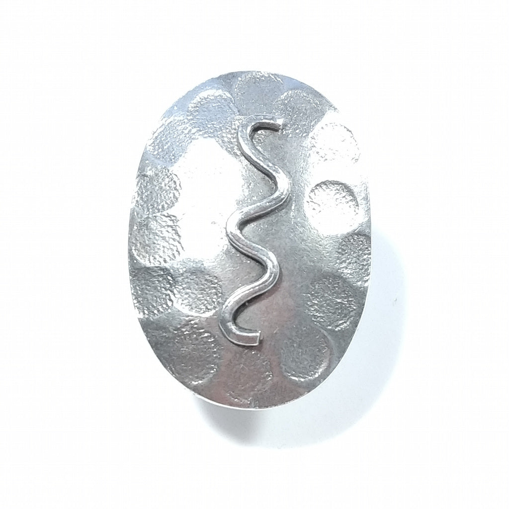 Anello etnico in argento 925 artigianale - KHEDA