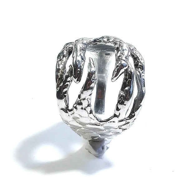 RAJANI Drachen RING aus 925er Silber handgefertigter RING | ETHNISCHER SCHMUCK