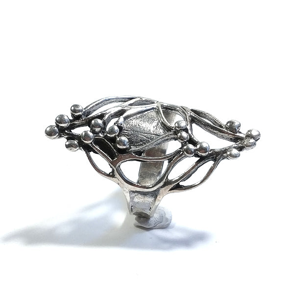 PALLAVI Ring in 925er Silber handgefertigter RING | ETHNISCHER SCHMUCK