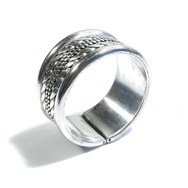 RING NIRA Band in 925er Silber handgefertigter RING | ETHNISCHER SCHMUCK