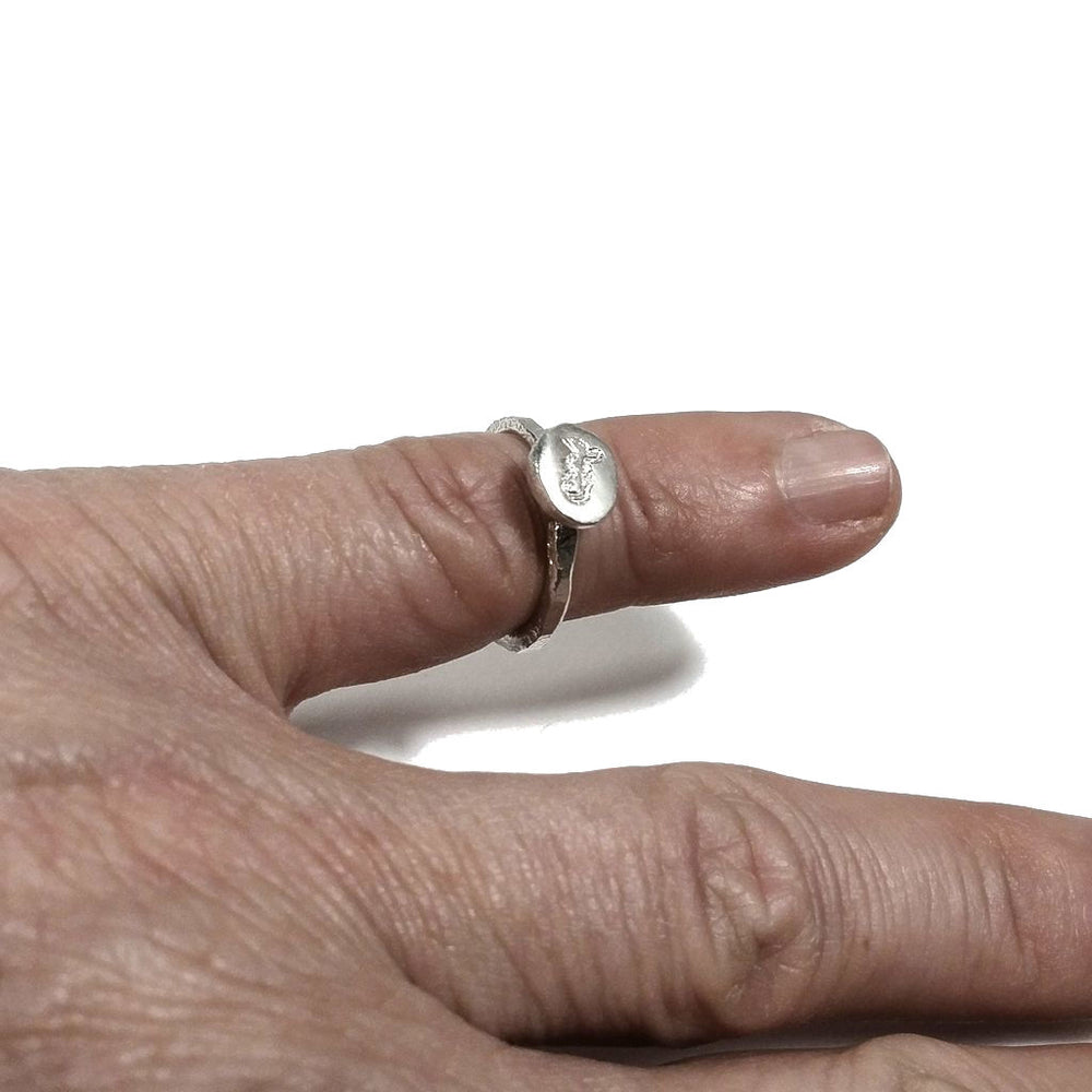 Ring in 925er Silber handgefertigt RING Unikat | ELBA à porter | SILBERSCHMUCK