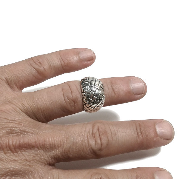 RING Prisha Band in 925er Silber handgefertigter RING | ETHNISCHER SCHMUCK