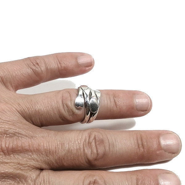 LEKHA RING in 925er Silber handgefertigter RING | ETHNISCHER SCHMUCK