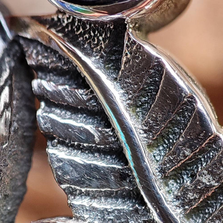 HEMADRI RING aus 925er Silber mit Steindetail