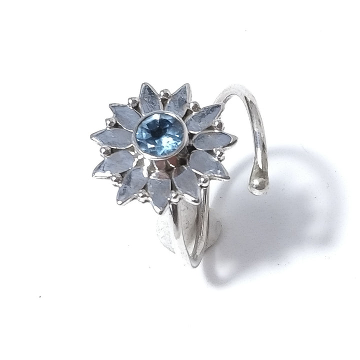 Verstellbarer Ethno-Ring aus 925er Silber – DIANA