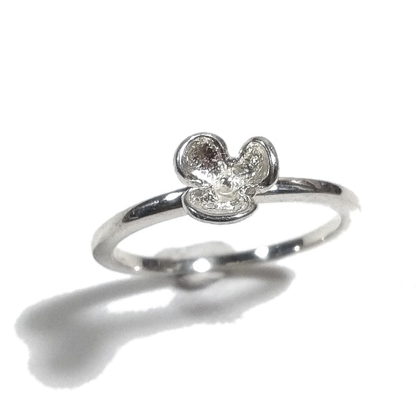 BLUME KEYA Ring in 925er Silber minimalistischer Stil | handgefertigtes Silber