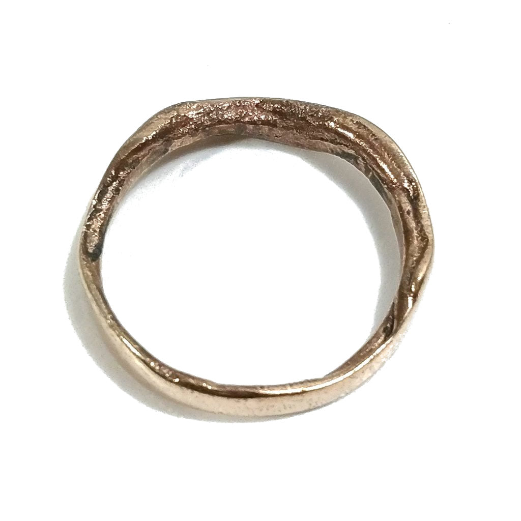 Ring SOLOTE in Bronze für Damen oder Herren - Größe 27 - 28
