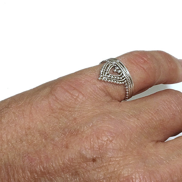 ANELLO AMATA in argento 925 anello artigianale | gioielli argento | BOHO