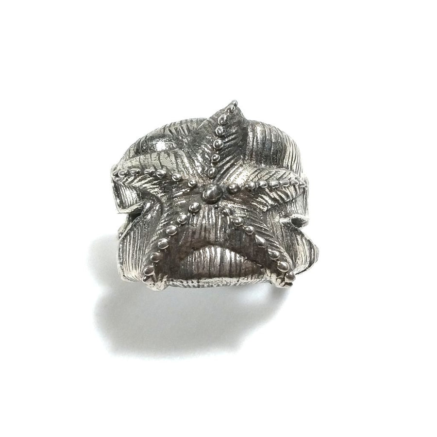 STELLA MARINA - Anello in argento 925 brunito | Gioielli in argento