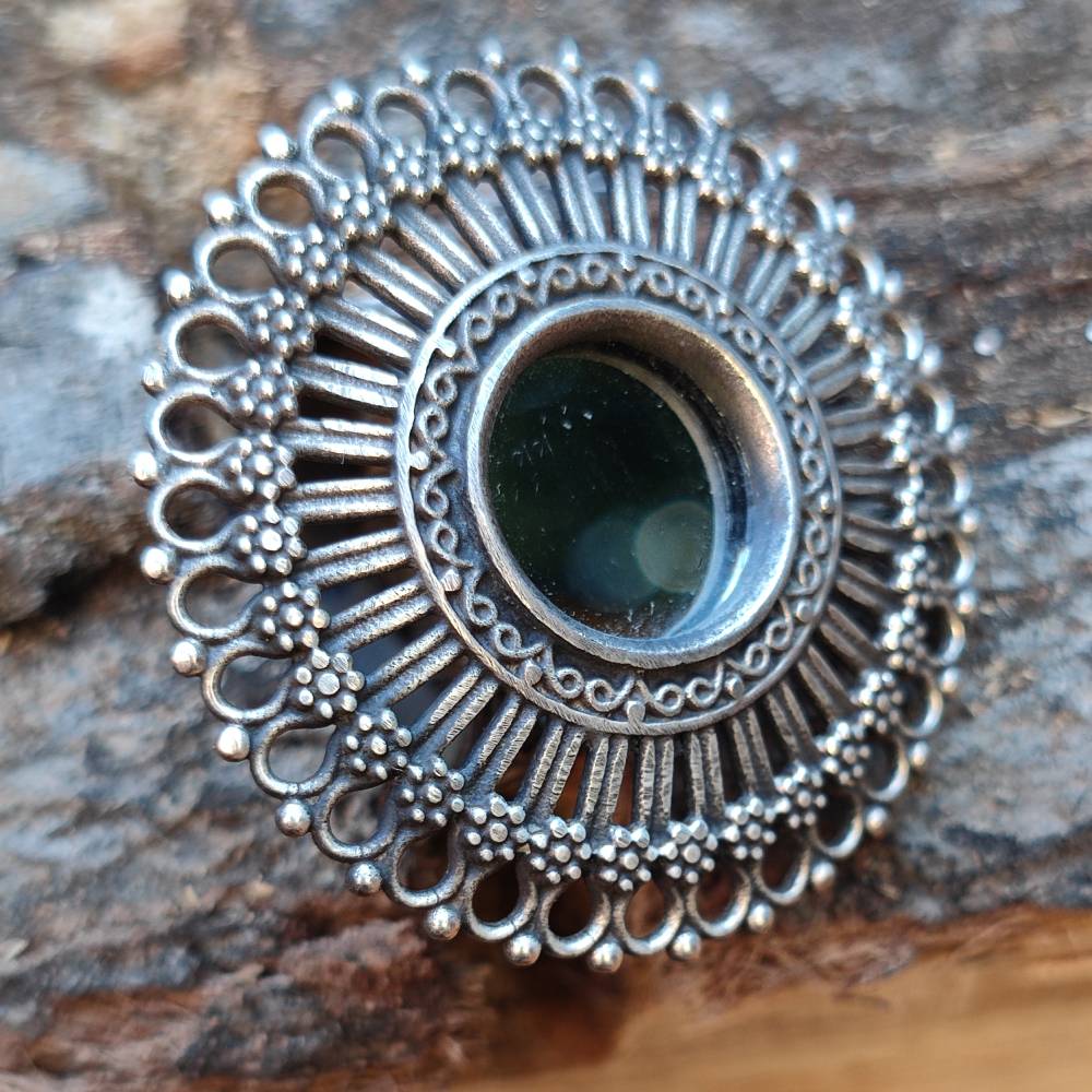 Handgefertigter Ethno-Ring aus 925er Silber – DEVIDAS