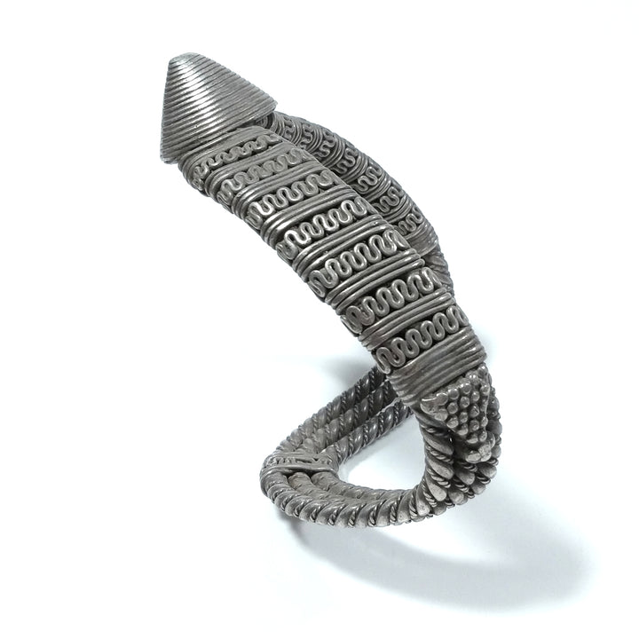 Silber 925 Sterling Silber Armreif Handgefertigtes Armband | ETHNISCHER SCHMUCK