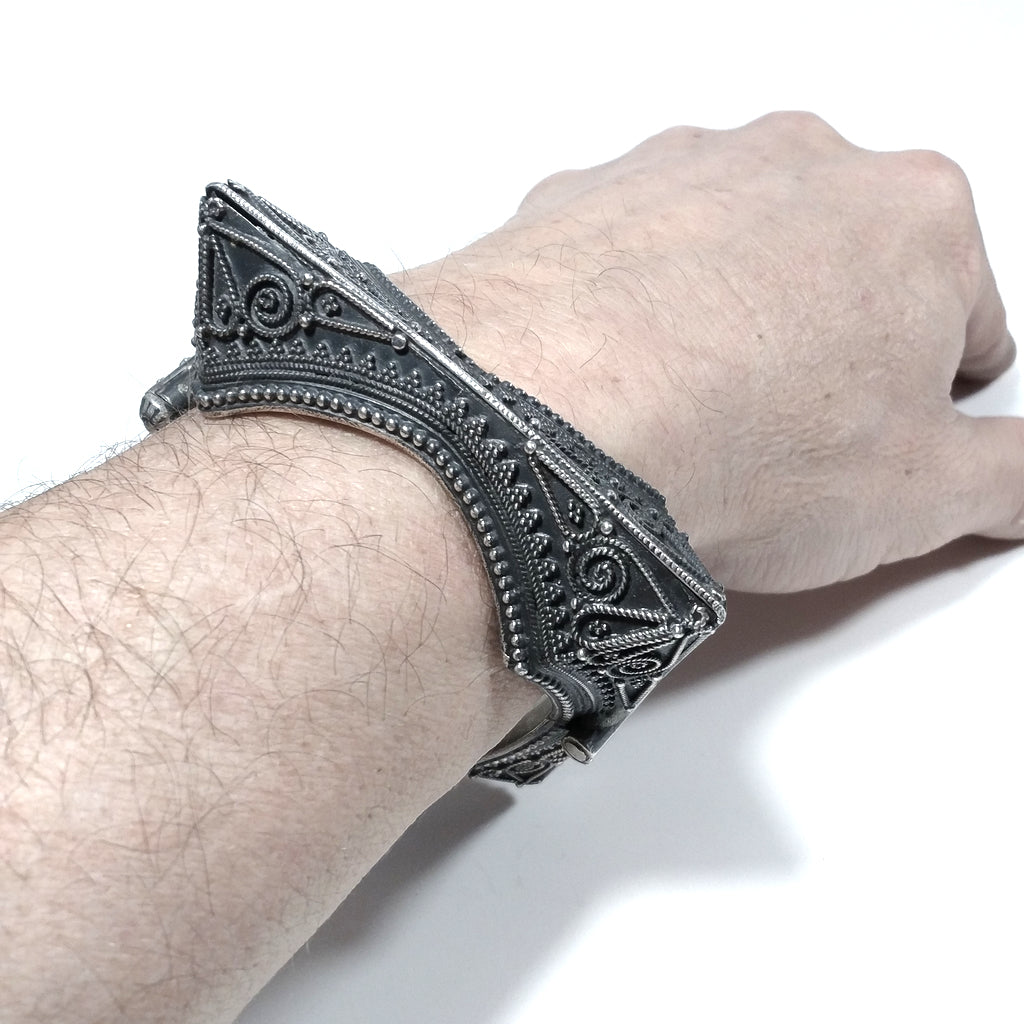 ETHNIC Armband aus 925er Silber Handgefertigtes Armband