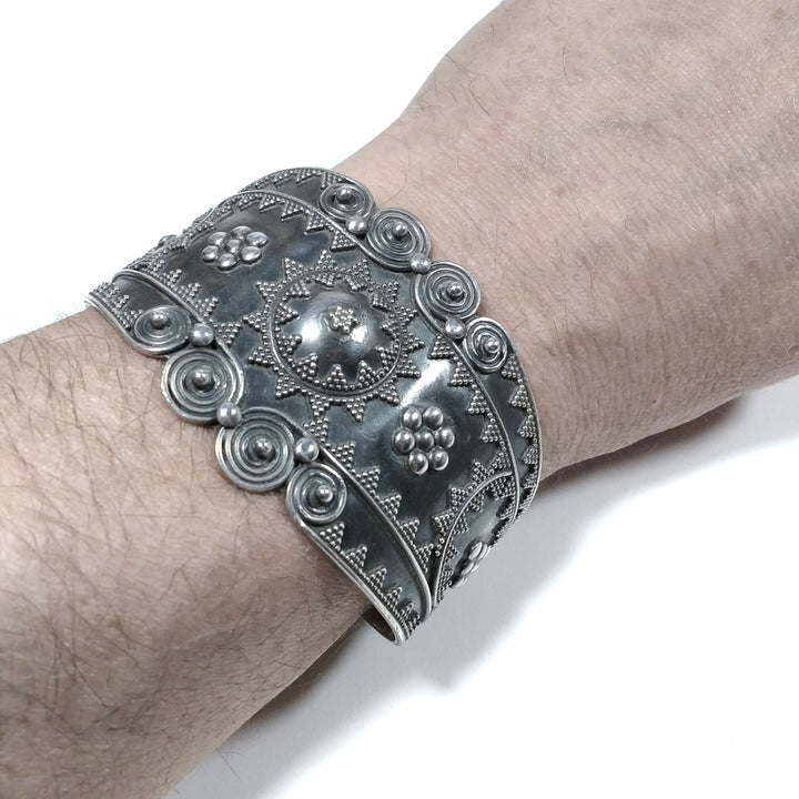 ETHNIC Armband aus 925er Silber Handgefertigtes Armband | Sklavenarmband
