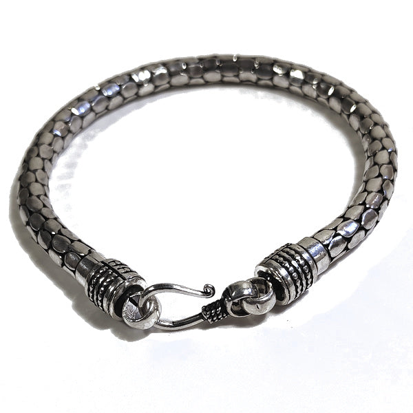 ETHNIC ABIDA Armband aus 925er Silber | Silbernes Armband | Schlangenarmband | Snake