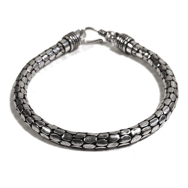 Bracciale ETNICO ABIDA in argento 925 | Bracciale argento | Bracciale Serpente | Snake