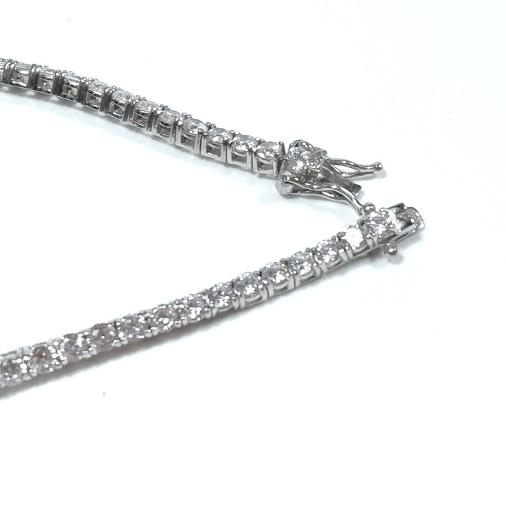 Bracciale con pietra in argento 925 Bracciale TENNIS Zircone | BRACCIALI IN ARGENTO