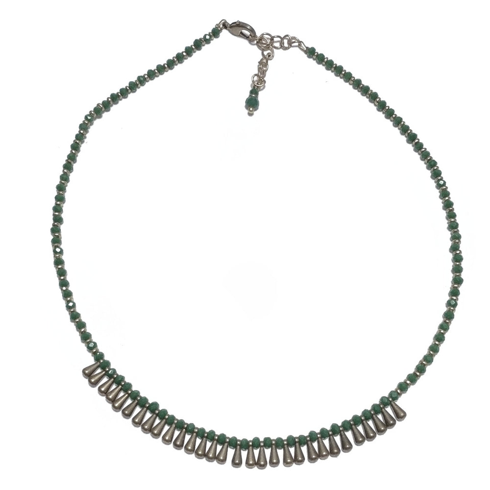 Handgefertigte Messing-Halskette ETHNISCHE Halskette | MESSING-HALSKETTE | TIBET