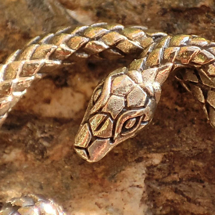 Ciondolo serpente in argento 925 - KARERA