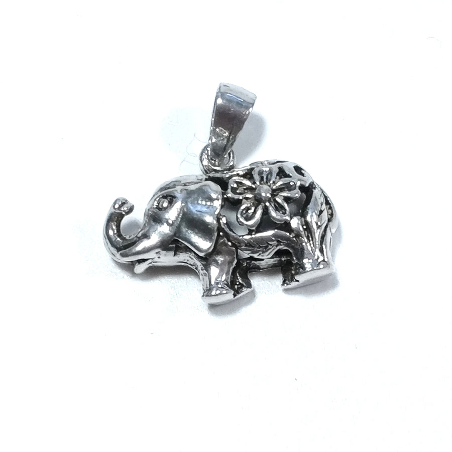 925 Silber Anhänger Handgefertigter Anhänger | Elefant