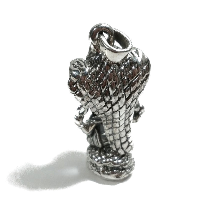 Ciondolo Ganesh con Cobra in argento 925 - JHANSI