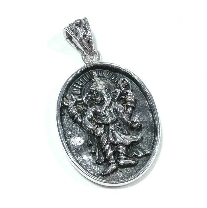 Ciondolo etnico in argento 925 GANESH - CIUSA