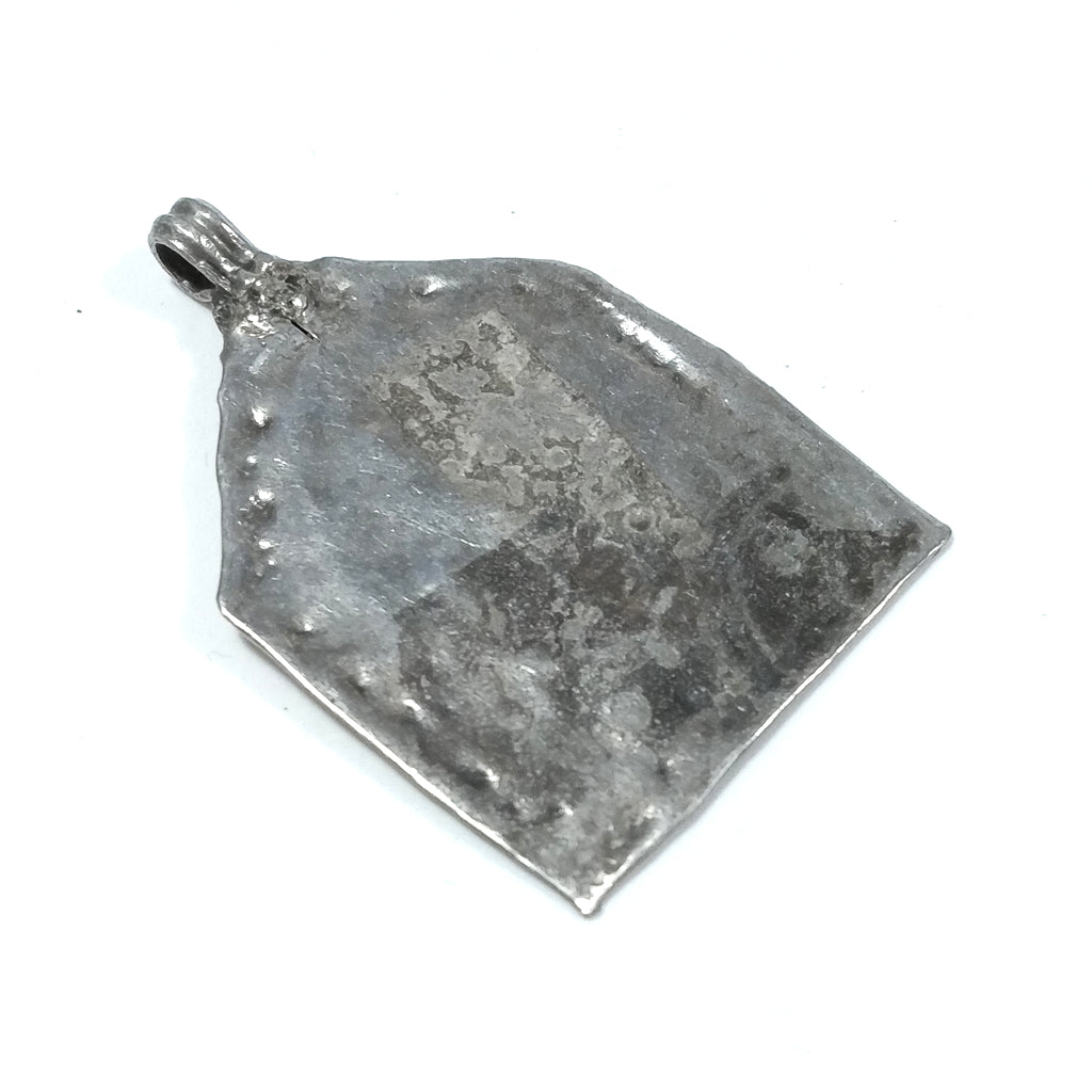 Ciondolo ETNICO in argento antico con DURGA