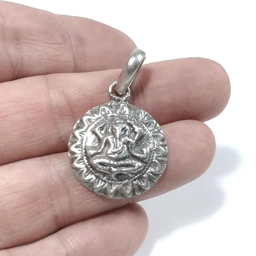 Ciondolo Ganesha in argento 925 - BAILESH