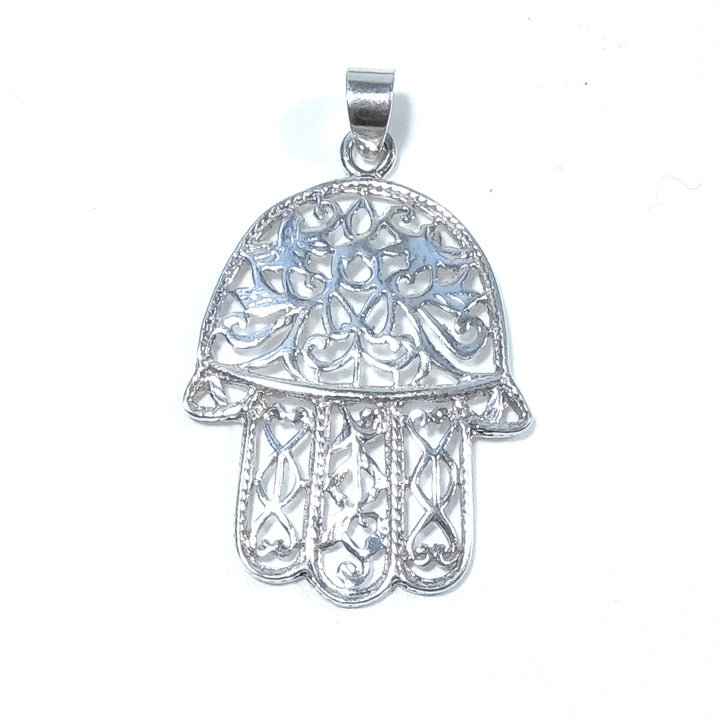 Ciondolo in argento 925 mano di Fatima - ANJAR