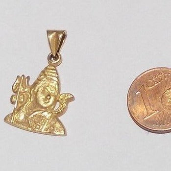 Ciondolo Shiva in oro 18 carati - AJEYA