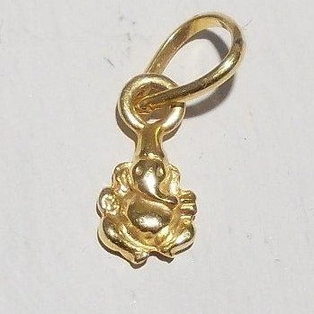 Ciondolo Ganesh in oro 18 caratiCiondolo Ganesh in oro 18 carati - ANJU