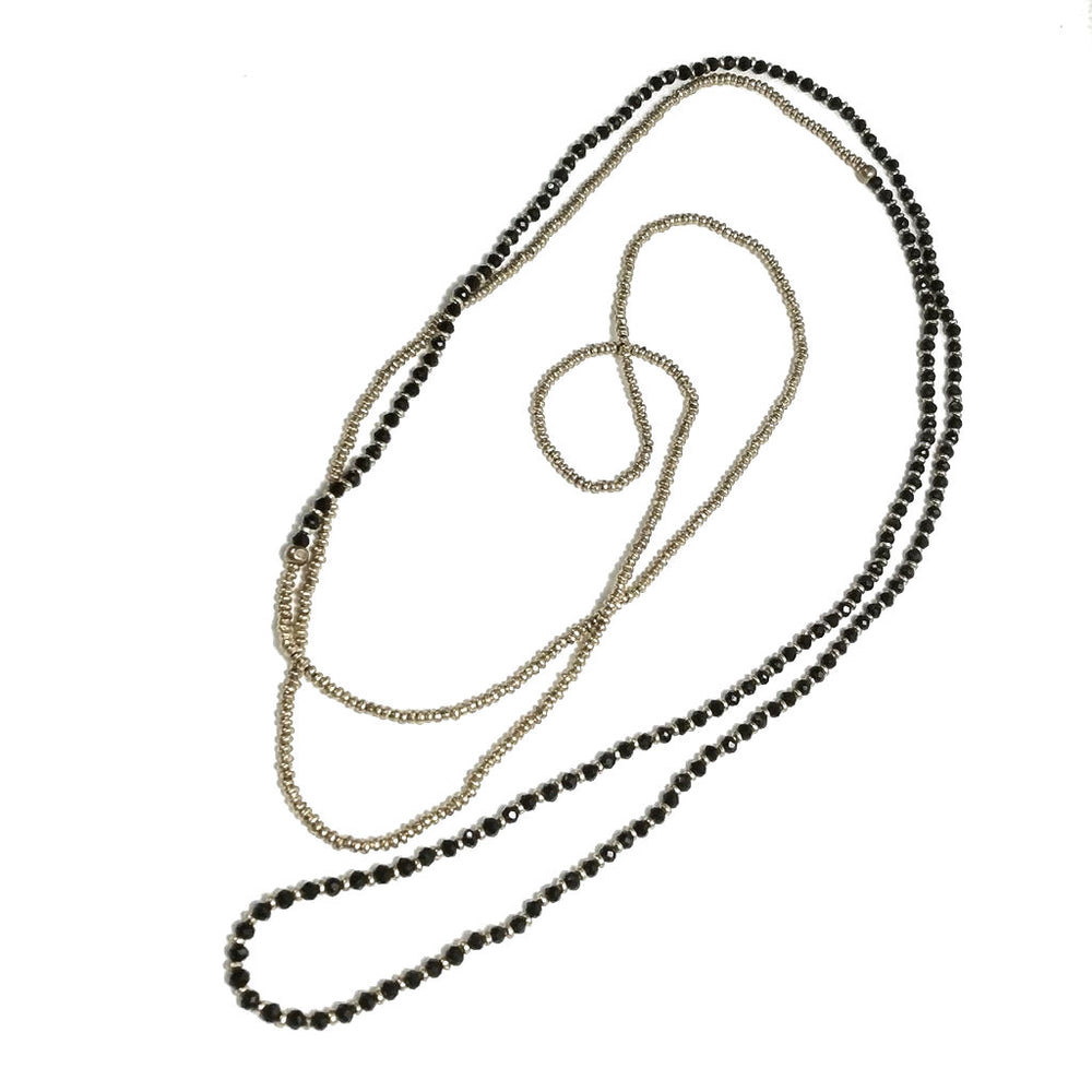 Handgefertigte Messinghalskette ETHNIC Halskette | MESSING HALSKETTEN | Lange Halskette