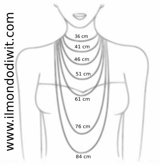 Länge der Halsketten