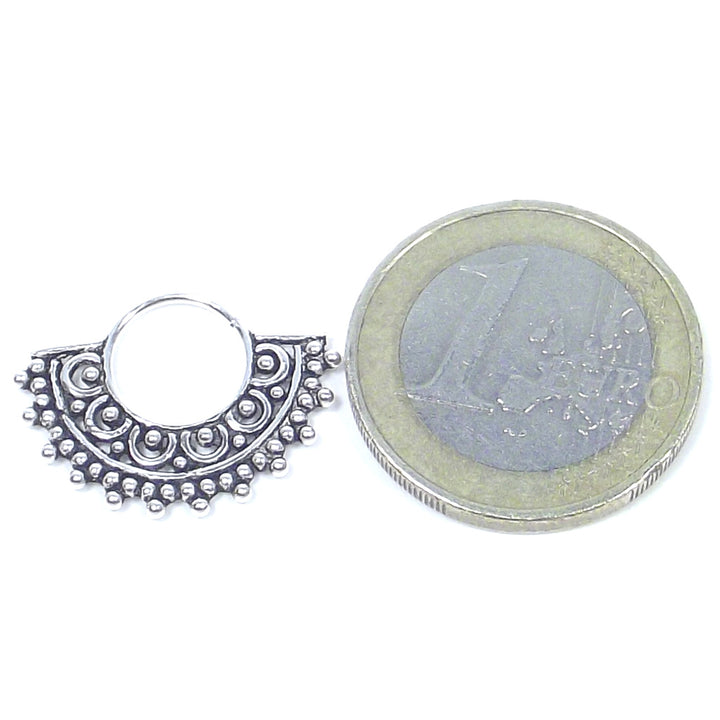 Orecchino - SEPTUM in argento 925 brunito - ETNICO | PIERCING